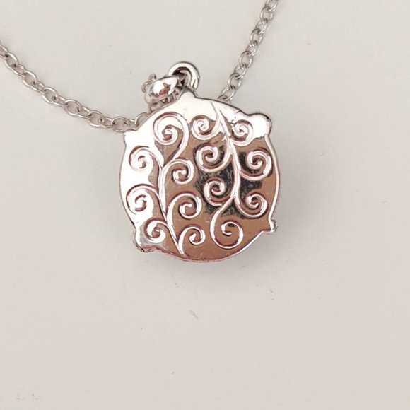 Avon NRT Moonstone pendant necklace with cz accent - Picture 11 of 11